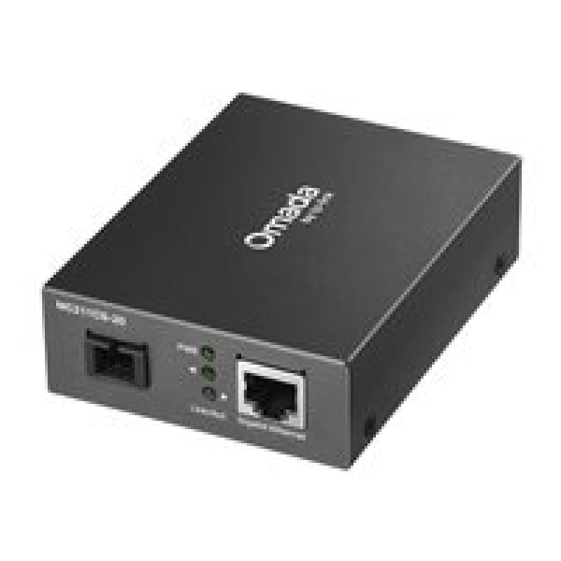 TP-LINK Omada 10/100/1000 Mbps RJ45 to 1000 Mbps Single-mode SC WDM Bi-Directional Fiber Converter