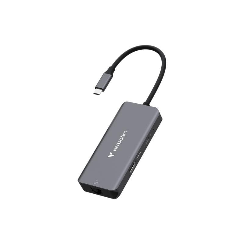 VERBATIM USB-C Verbatim Essentials Multiport HUB 6-Port with RJ45