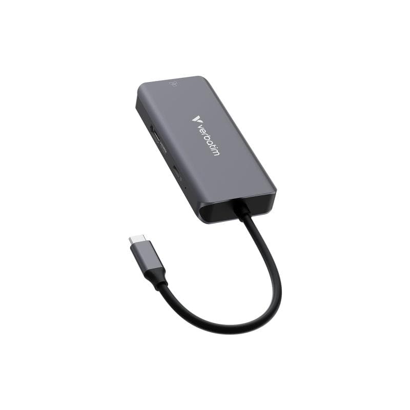 VERBATIM USB-C Verbatim Essentials Multiport HUB 6-Port with RJ45