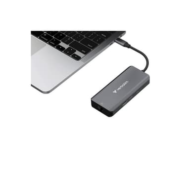 VERBATIM USB-C Verbatim Essentials Multiport HUB 6-Port with RJ45