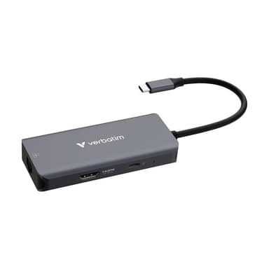 VERBATIM USB-C Verbatim Essentials Multiport HUB 6-Port with RJ45