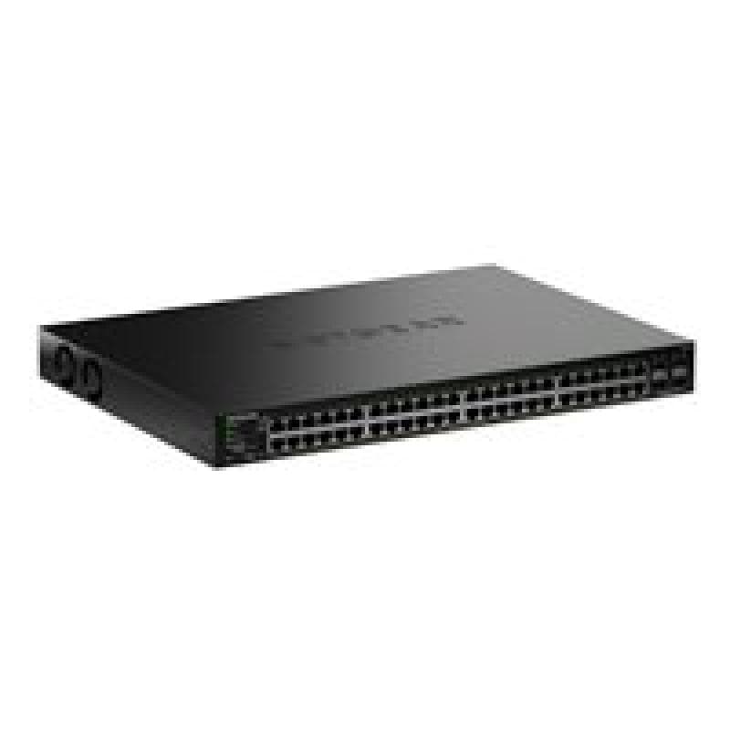 NETGEAR S350 Series 48-Port Gigabit Ethernet PoE+ Smart Managed Essentials Switch