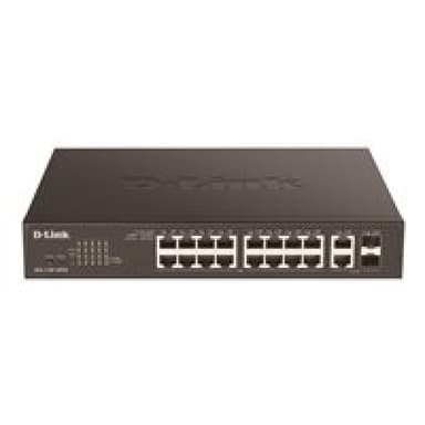 D-LINK Switch 16G 2SFP PoE+ 130W