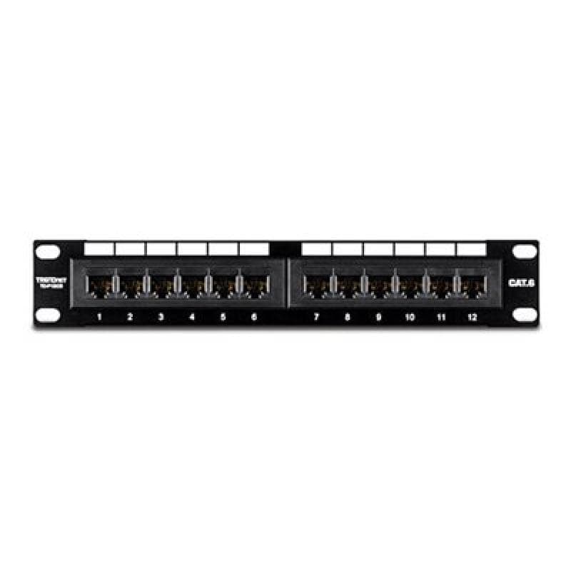 TRENDNET 12-PORT CAT.6 UNSHIELDED