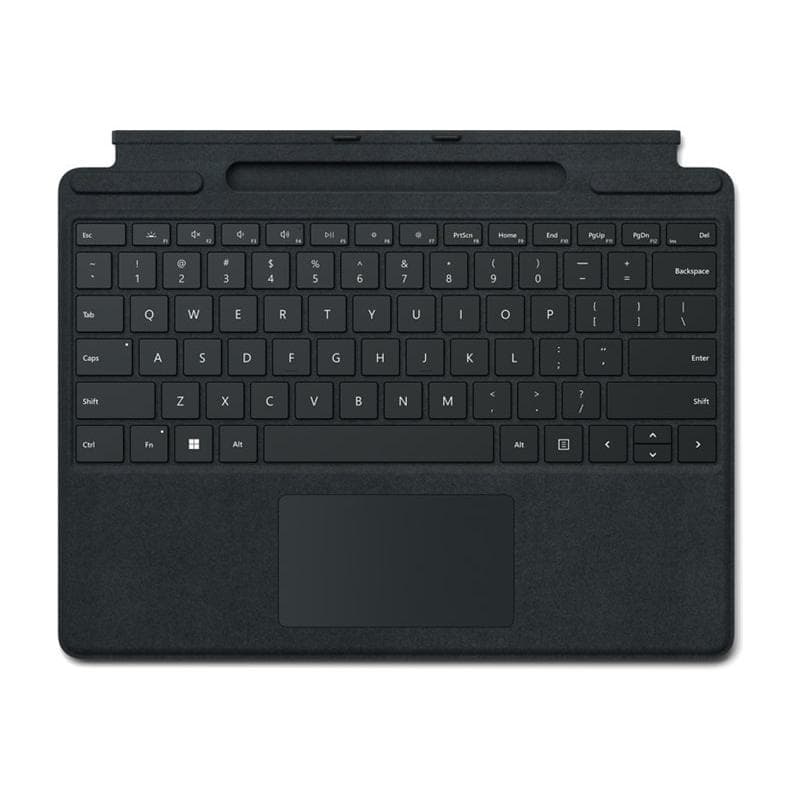 MICROSOFT Surface Pro9/10 Typecover with Slim Pen Storage COMM black United Kingdom