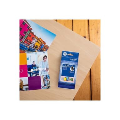 BROTHER LC528BK Black Ink Cartridge e Single Pac