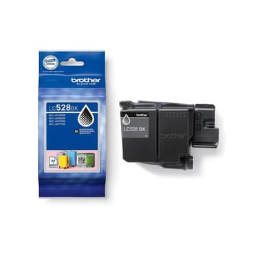 BROTHER LC528BK Black Ink Cartridge e Single Pac