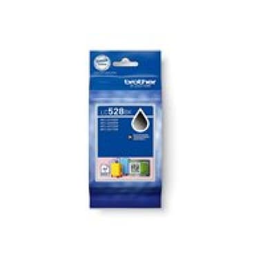 BROTHER LC528BK Black Ink Cartridge e Single Pac