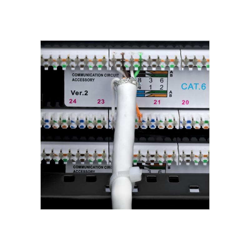 STARTECH.COM 48-Port Patchpanel 2HE 48,26cm 19Zoll Rack Cat6 Patch Panel