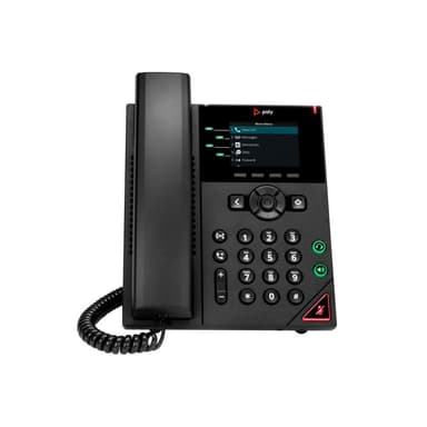 HP Poly VVX 250 4-Line IP Phone and PoE-enabled-WW