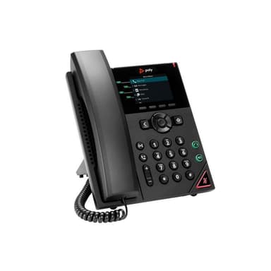 HP Poly VVX 250 4-Line IP Phone and PoE-enabled-WW