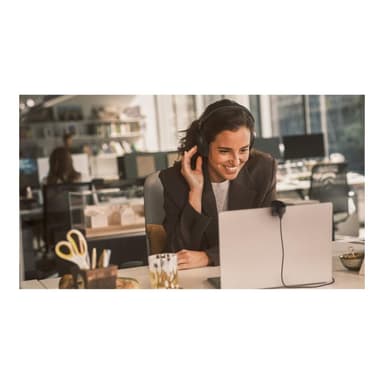 JABRA Evolve 3 85 UC, Link390c, Black, Stereo
