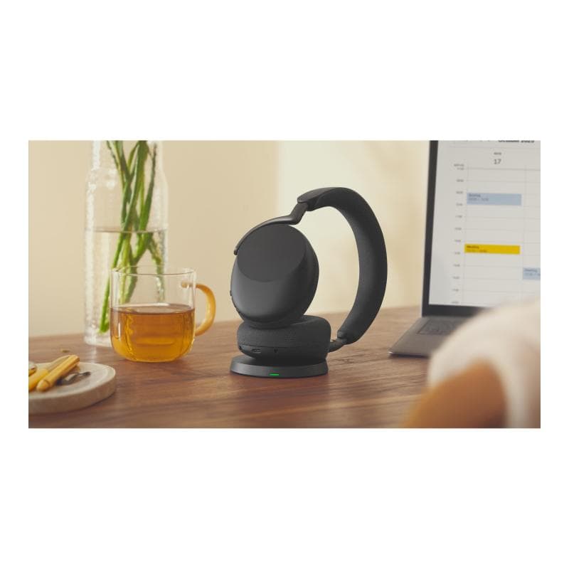 JABRA Evolve 3 85 UC, Link390c, Black,WLC Chrg, Stereo