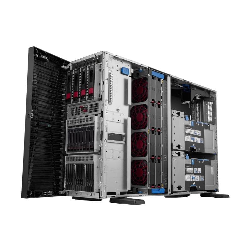 HPE ProLiant ML350 Gen12 Tower 6515P 16-Core 2.4GHz 1x64GB-R 8SFF Hot Plug MR408i-o 2x480GB SSD