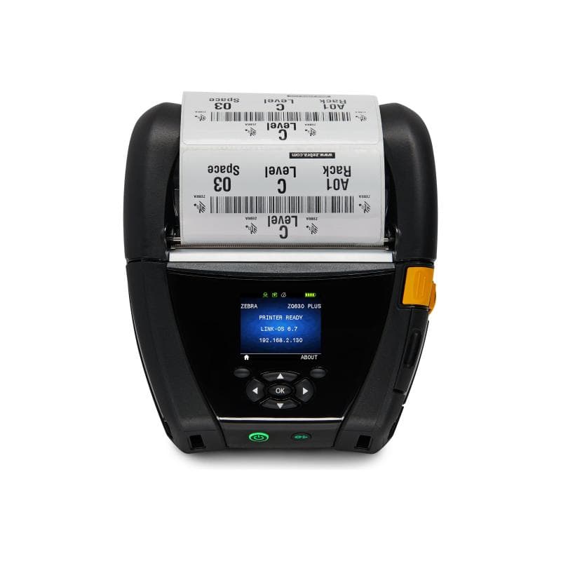 ZEBRA DT Printer ZQ630 Plus English fonts Dual