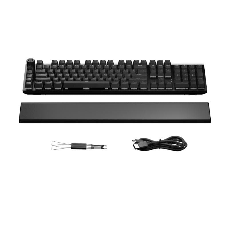 BE QUIET ! Light Mount Keyboard Silent Tactile Switches US-ANSI layout 3D Media Wheel ARGB