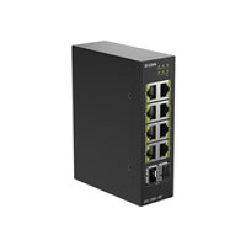 D-LINK DIS-100G-10P Industrial unmanaged PoE Switch