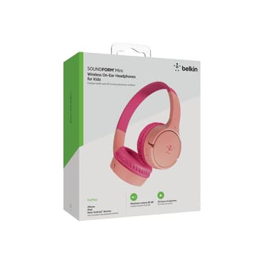 BELKIN SoundForm kabelgeb.On-Ear Kopfhörer f.Kinder,pk.AUD010hqPK