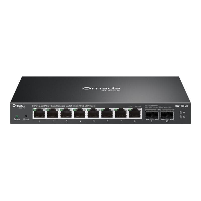 TP-LINK Omada 8-Port 2.5G BASE-T Easy Managed Switch