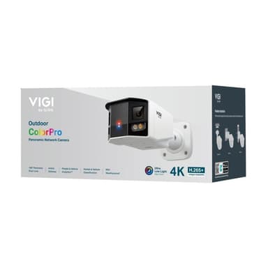 TP-LINK VIGI 8MP Outdoor ColorPro Panoramic Bullet Network Camera