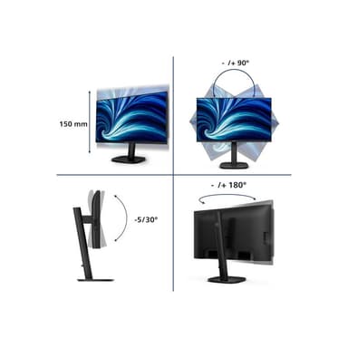 PHILIPS 24B2U3601 60,5cm (23,8″)