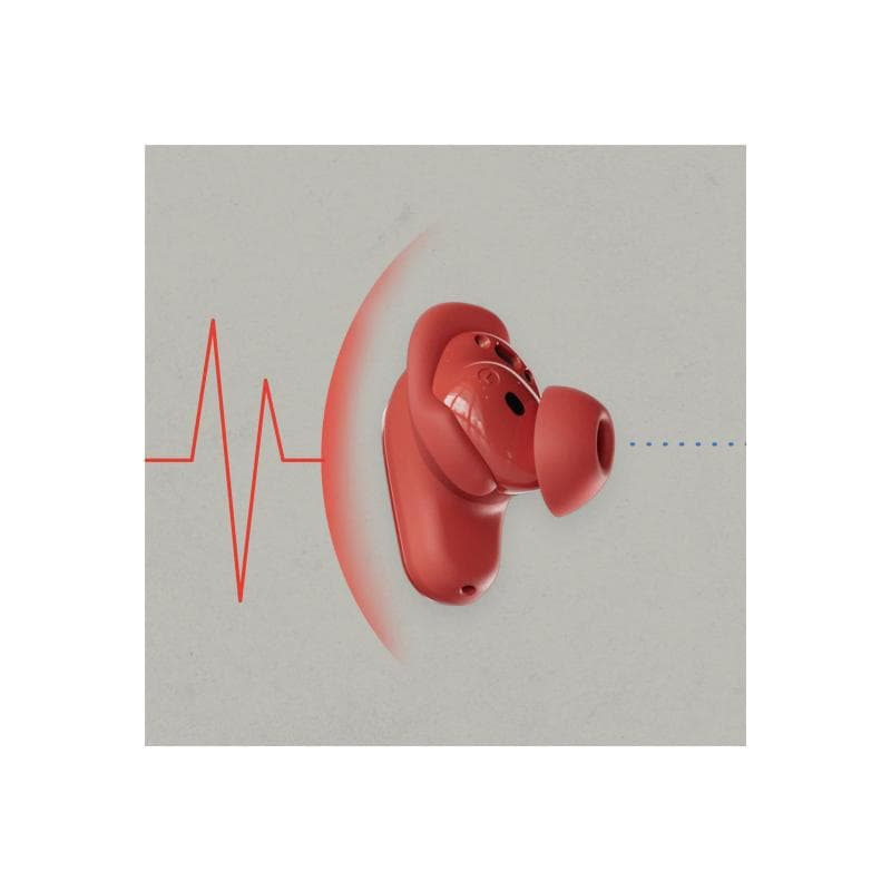 SKULLCANDY Method 360 ANC True Wireless drahtlose Kopfhörer, rot Bluetooth In-Ear, Sound By Bose