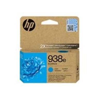 HP 938e EvoMore Cyan Original Ink Cartridge
