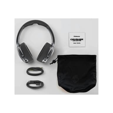 SKULLCANDY Crusher 540 Active drahtlose Kopfhörer, Schwarz/Grau Bluetooth Over-Ear