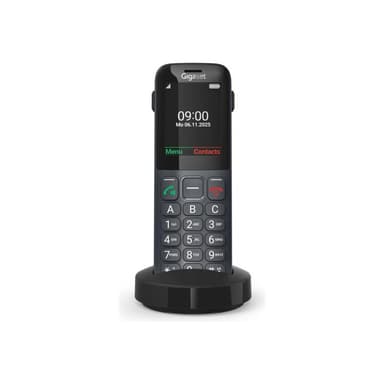 GIGASET COMFORT 600 SIM Featurephone 4G Dark Silver 4G-LTE Featurephone [ im Dect-Mobilteil-Design m