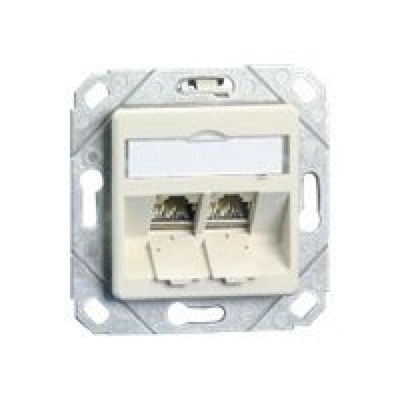 METZ CONNECT GMBH BTR C6A Modul 2 Port 180° 130B11D21102-E Modul Upk RAL9010