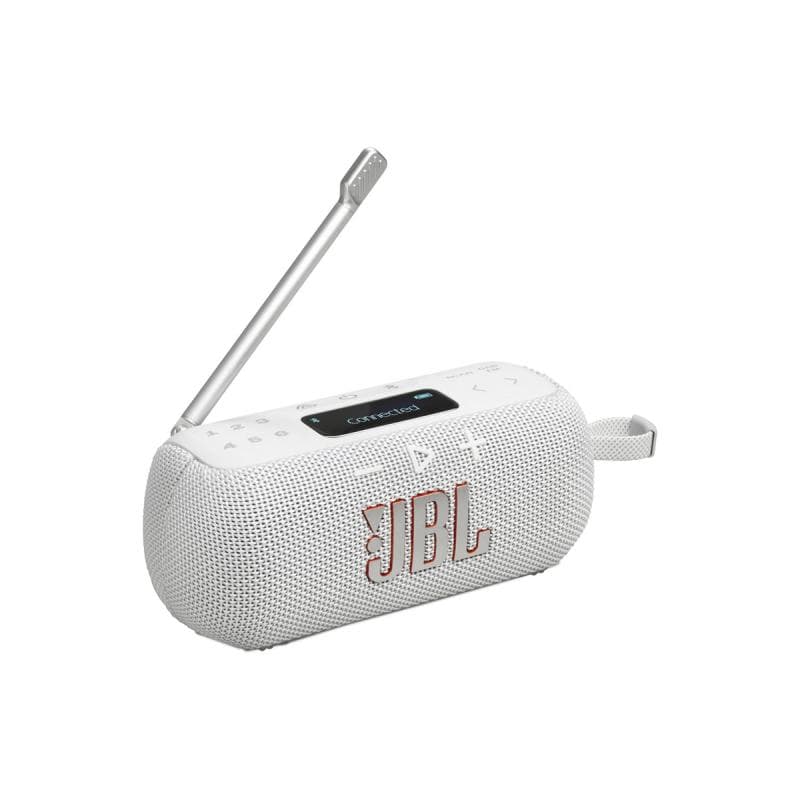 JBL Tuner 3 Bluetooth-Lautsprecher mit FM/DAB-Tuner weiß IP67 Auracast