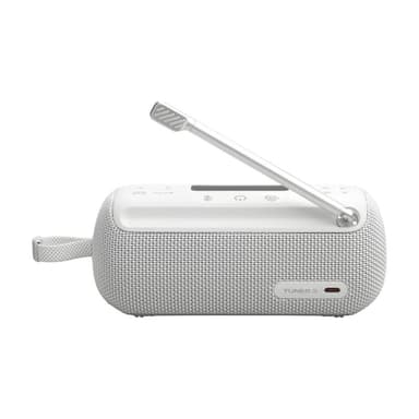 JBL Tuner 3 Bluetooth-Lautsprecher mit FM/DAB-Tuner weiß IP67 Auracast