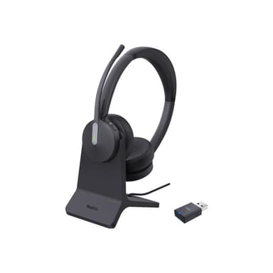 YEALINK WH64 Hybrid Dual mit Charging Stand DECT Headset
