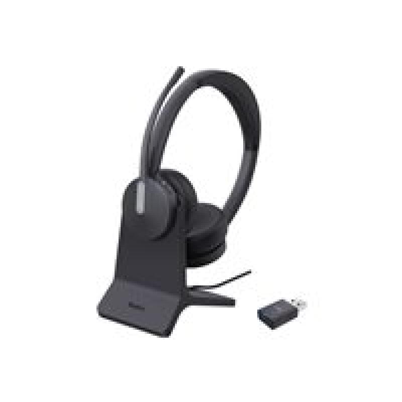 YEALINK WH64 Hybrid Dual mit Charging Stand DECT Headset
