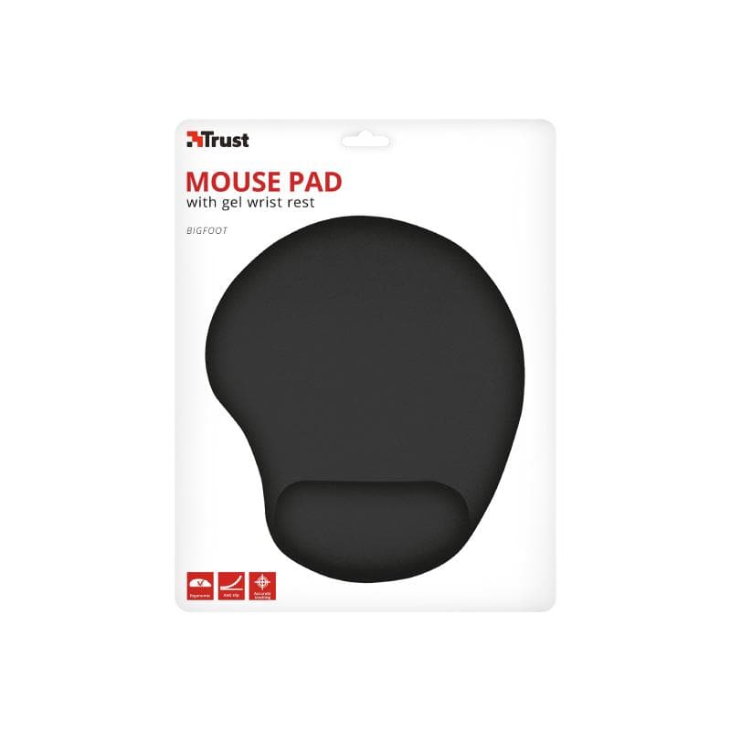 TRUST BIGFOOT MOUSE PAD-BLACK