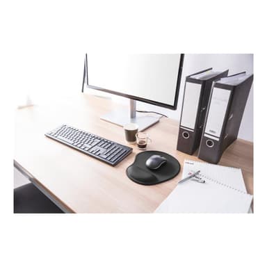 TRUST BIGFOOT MOUSE PAD-BLACK