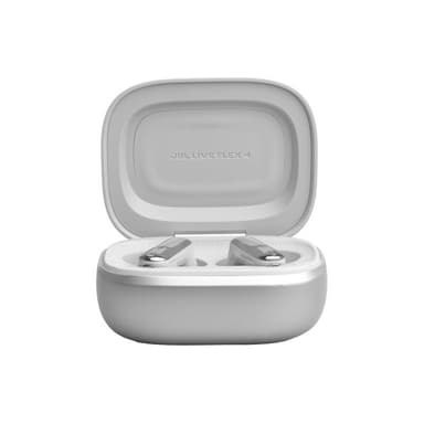 JBL LIVE Flex 4 True-Wireless In-Ear Bluetooth Kopfhörer silber Noise Cancelling