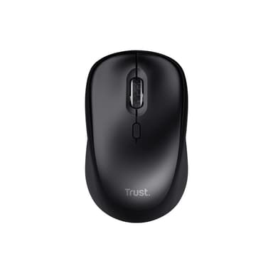 TRUST Yvi+ Wireless Mouse - Glossy Black
