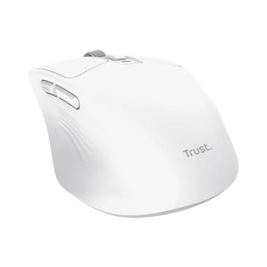 TRUST Niven Comfort Multidevice Wireless Mouse - White