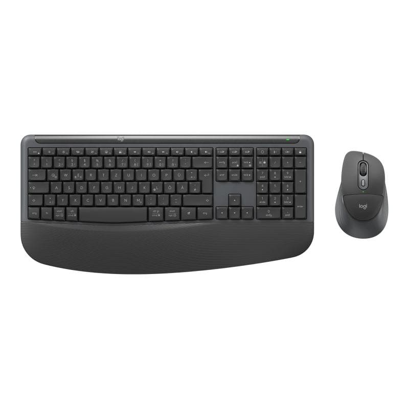 LOGITECH Signature Comfort Plus MK880 - GRAPHITE - DEU