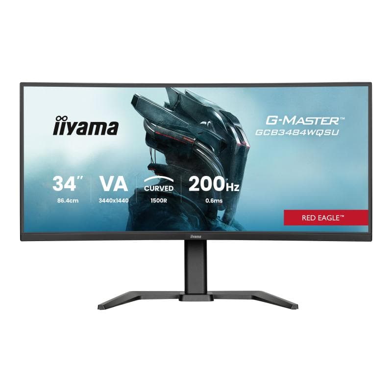 IIYAMA Curved Gaming 1500R G-Master Red Eagle 86,36cm (34″)