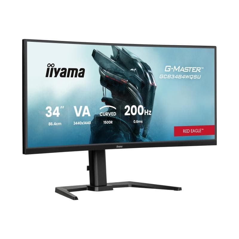 IIYAMA Curved Gaming 1500R G-Master Red Eagle 86,36cm (34″)