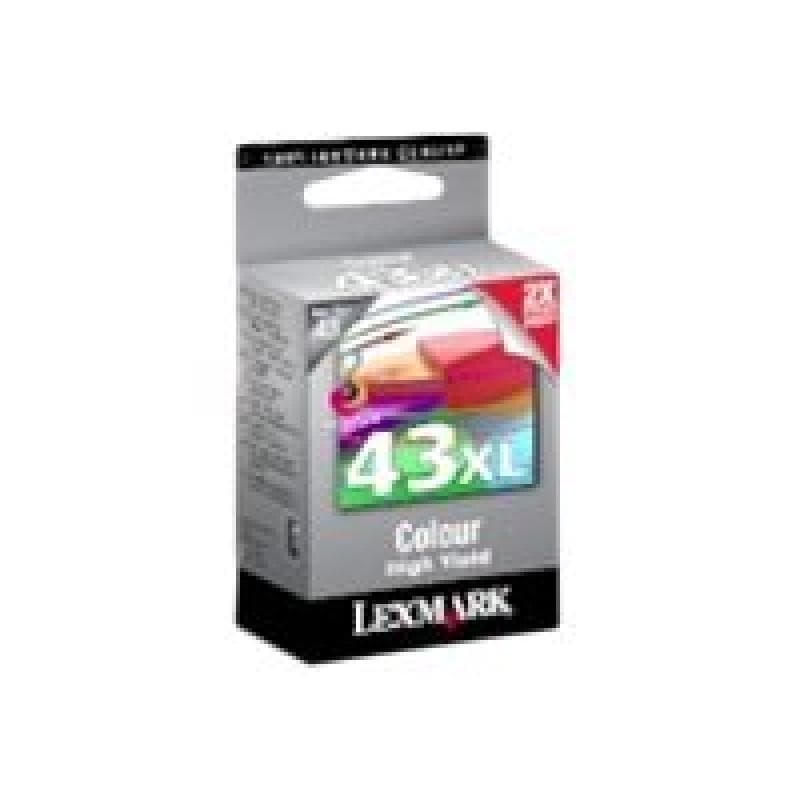 LEXMARK Cartridge No. 43 Farbe (Cyan, Magenta, Gelb) Tintenpatrone