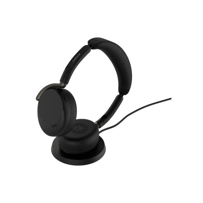 JABRA Evolve3 65 Flex UC + LINK 390a + Wireless Charging black