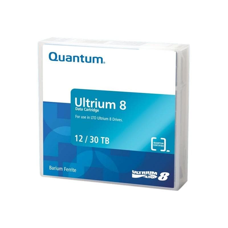 QUANTUM Data Cartridge LTO8 Media Ultrium 12TB/30TB