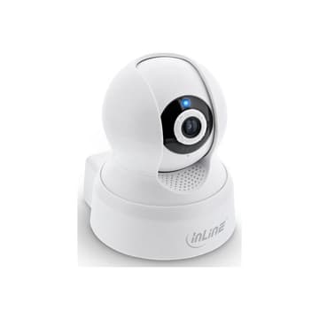 INLINE SmartHome Kamera innen, HD, Bewegungserkennung, Schwenk-/Neigbar
