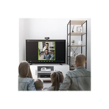 LOGILINK Webcam USB 2.0, HD 1920x1080, mit Mikrofon, schw.