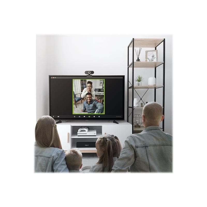 LOGILINK Webcam USB 2.0, HD 1920x1080, mit Mikrofon, schw.