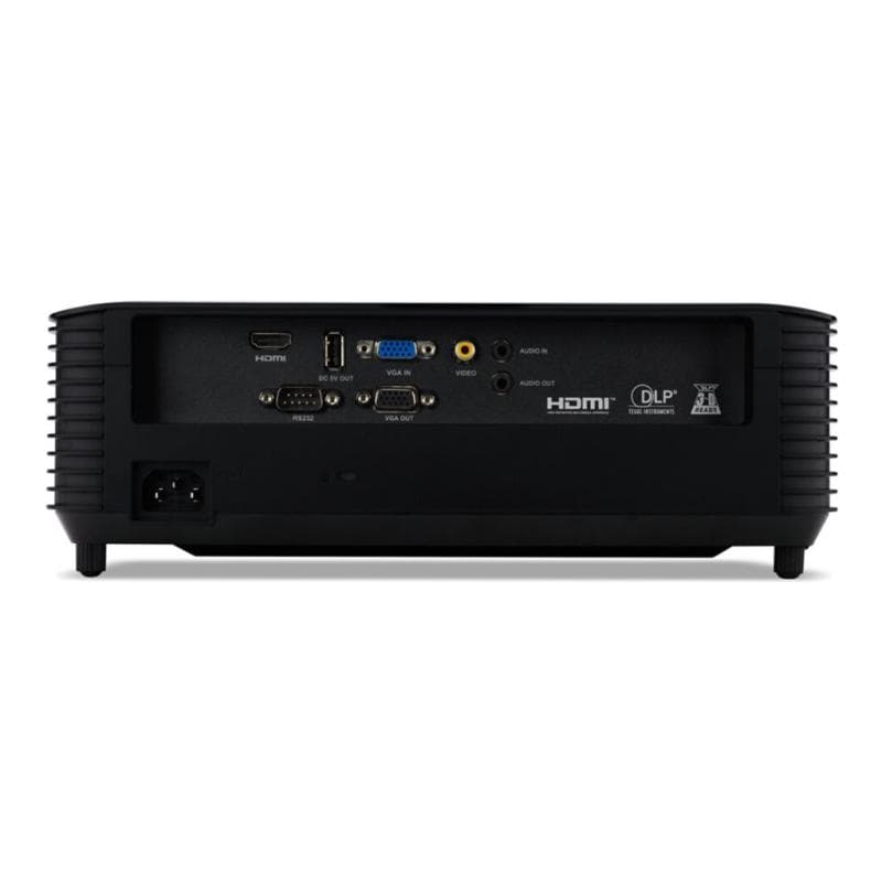 ACER X1228H DLP Projektor XGA 1024x768 4500 ANSI Lumen 20.000:1 6.000h HDMI VGA RCA USB 220 Watt Phi