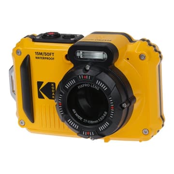 KODAK PIXPRO WPZ2 Digitalkamera 15 Megapixel Opt. Zoom: 4 x Gelb inkl. Akku, inkl. Blitzgerät B
